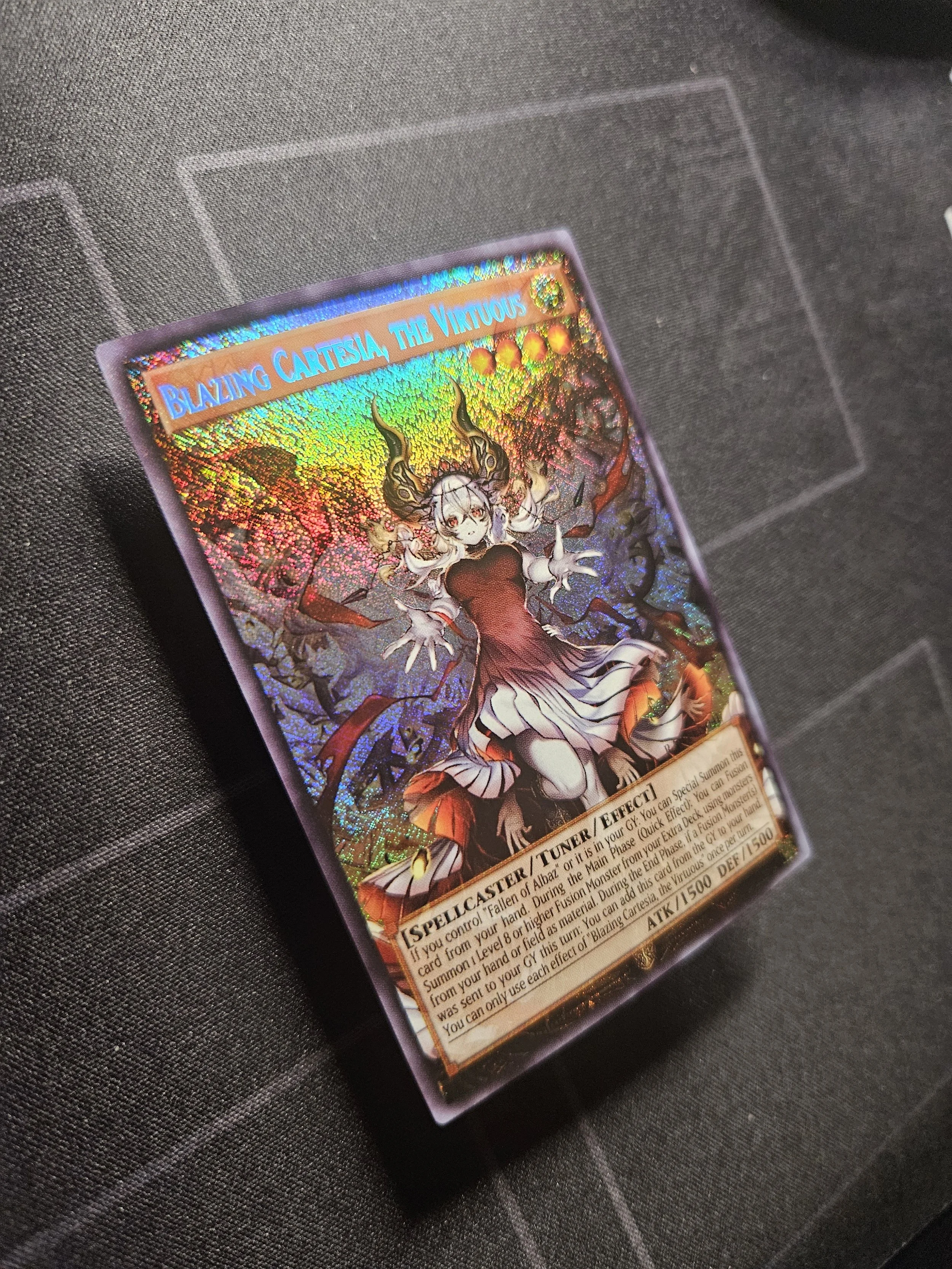 Blazing Cartesia, the Virtuous (RA04-EN041) - Extended Art — ValueTCG